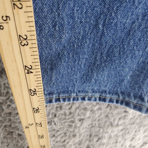 Free Assembly Jeans Womens Size 18 Blue Sustainable Ankle Stretch Denim *Read* - Picture 7 of 12